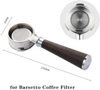 58mm 3 Ear Stainless Steel Bottomless Portafilter，Compatible For Breville，Mini/Max/VCF-126X Coffee Filter Accessory(58mm-A2) - Image 2