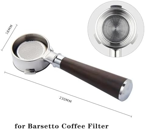 58mm 3 Ear Stainless Steel Bottomless Portafilter，Compatible For Breville，Mini/Max/VCF-126X Coffee Filter Accessory(58mm-A2) - Image 2