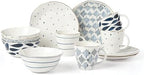 Lenox Blue Bay 12-Piece Dessert Set, 10.30 LB by Lenox