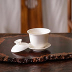 KEYDUACU Gaiwan Tea Set,Chinese Gongfu Tea Set,Portable for Adults,Travel - Image 4