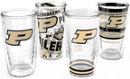 Tervis Purdue Boilermakers - Assorted Made in USA Double Walled Insulated Tumbler Travel Cup Keeps Drinks Cold & Hot, 16oz 4pk, Classic by TervisTumblerCompany