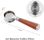58mm 3 Ear Stainless Steel Bottomless Portafilter，Compatible For Breville，Mini/Max/VCF-126X Coffee Filter Accessory(58mm-A) - Image 2