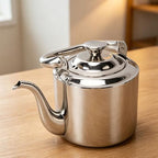 Gooseneck Stovetop Kettle 2L | 304 Stainless Steel Teapot with Removable Infuser and Top Handle for Gas Induction and Electric Stoves (2L) - Image 4