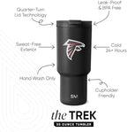 Simple Modern Atlanta Falcons Tumbler with Flip Lid, Straw 30oz | NFL - Image 2