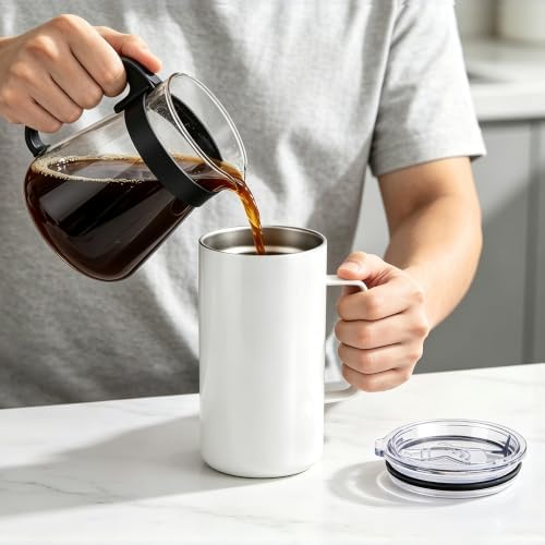 6 Pack 24 oz Sublimation Tumblers coffee mugs - Image 4