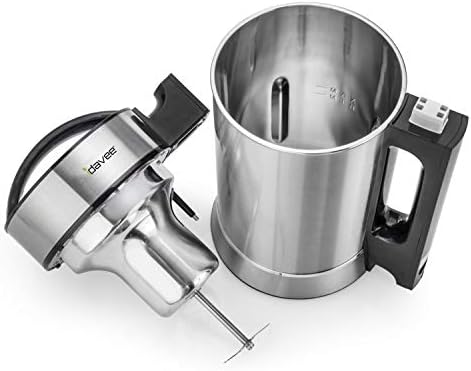 Brand - IAE15-1.9 Liter Automatic Hot Soy Milk (Almond, Rice, Quinoa Milk) Soup, Porridge & Cold Juice Maker - 2 Layer Stainless Steel - Recipe Booklet - Image 4