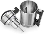Brand - IAE15-1.9 Liter Automatic Hot Soy Milk (Almond, Rice, Quinoa Milk) Soup, Porridge & Cold Juice Maker - 2 Layer Stainless Steel - Recipe Booklet - Image 4