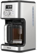 Gevi 14‑Cup Drip Coffee Maker, Programmable With Glass Carafe by Gevi