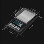 High Precision 0.01g/0.1g Electronic Scale Digital Pocket Jewelry Balance Gram LCD Backlight - Image 4