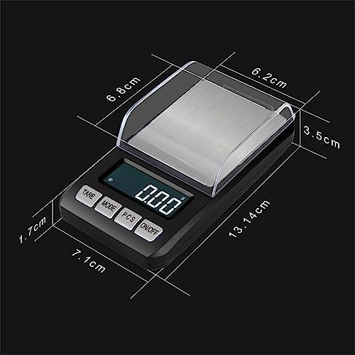 High Precision 0.01g/0.1g Electronic Scale Digital Pocket Jewelry Balance Gram LCD Backlight - Image 4