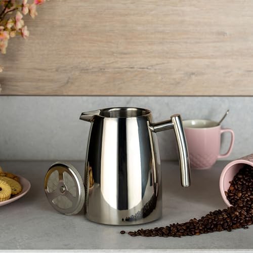 Belmont Stainless Steel 16 Cup Cafetière French Press Coffee Make - Image 6