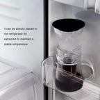 Iced Drip Coffee Maker, 600ml Cold Brew Drip Tower, Adjustable Dripper, Stainless Steel Filter, Makes 2-4 Cups, for Kitchen, Office, Coffee Shop - Image 7