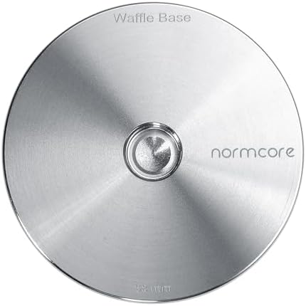 Normcore 58mm Waffle Replacement Tamper Base, 304 Stainless Steel, Fits Normcore Spring-Loaded Espresso Tampers, Creates Even Extraction Pattern - Image 5