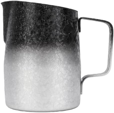 banapoy Stainless Steel Coffee Milk Frothing Pitcher, 450ml (Gradient - Image 4