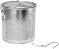 Tea Strainers for Loose Tea, Stainless Steel Tea Strainer Fine Mesh Seasonings Seperation Basket Filter with Chain Hook for Home Restaurant (4.3l) by NDNCZDHC