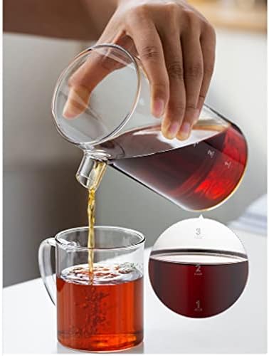 JITEM Cafetera Glass Ice Cold Dripper Coffee and Tea Maker Dripper Coffee Brewer Maker with Adjustable Water Flow Stainless Steel Filter for Coffee or Tea - Image 6