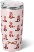 Swig Life 22oz Insulated Tumbler with Lid, Cowgirl Coquette by SwigLife