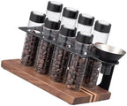 Portable Reclaimed Wood Coffee Jar with VentTech Seal, E - Image 6