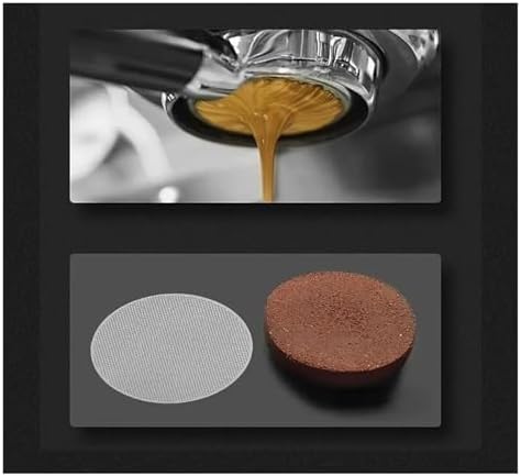 Espresso Puck Screen Coffee Filter 53.5/58mm Reusable Holder 0.2mm Barista Accessories(53.5mm Puck Screen) - Image 7