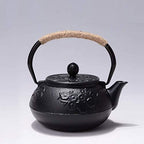 SGSG Japanese Tetsubin Tea Kettle Cast Iron Teapot Black 600ML - Image 3