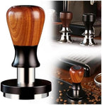 58MM/58.3MM Constant Pressure Coffee Tamper 30lb Espresso Tampers With Calibrated Spring Loaded Professional Barista Tool(58MM Wooden Knob) - Image 3