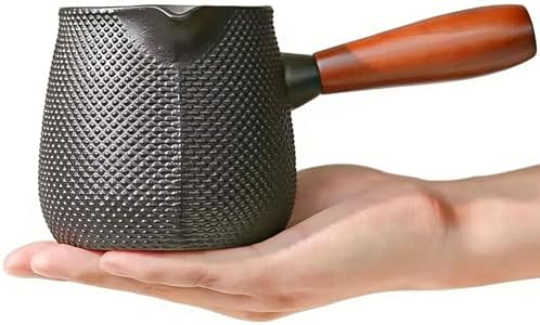 Cast Iron Teapot Stovetop Tea Pourer Milk Pot Milk Steamer 20 Ounce by Beminh