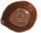 Urban Tokyo Meisen Pottery Handmade Ceramic Matcha Bowl with Pouring Spout, Japanese Minoyaki Pottery, Tea Ceremony Whisking, 18oz, Made in Japan (Yuzu Aka (Nature Red)) - Image 7