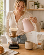 Cocinare Gooseneck Electric Kettle & Pour Over Coffee Set, ±1°F Temperature Control, 1500W 0.9L Kettle, Coffee Dripper, 550 ml / 18.6 oz Server & 2 Tasting Cups - Image 3