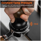 Espresso Coffee Tamper With 3 Spring Loaded Calibrated Espresso Tamper 30lbs Hand Tamper With Sound(51mm Thread) - Image 4
