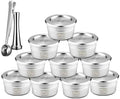 Capsule Reusable in Coffee Filters Stainless Steel Reutilizavel Coffee Capsule(10pc-ss-ti) by Unknown