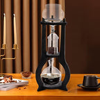 Iced Coffee Dripper Cold Brew Drip Tower Coffee Maker, 20.29oz Long-Neck Sharing Pot, Stainless-Steel & Glass Iced Dripper Coffee Maker, Precision Speed Control for Home, Office, Coffee Shops (Grey) - Image 4