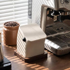 Ipetboom Espresso Knock Box, Coffee Grounds Pucks Knock Box, White - Image 5