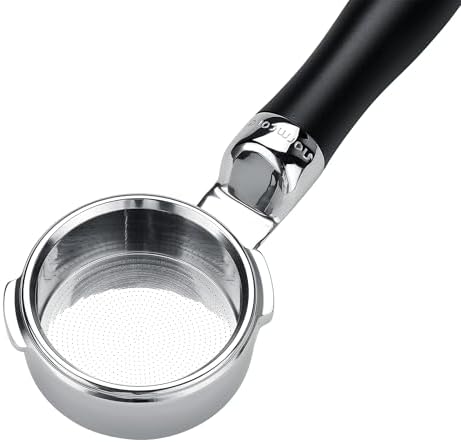 Normcore 58mm Unibody Bottomless Portafilter, Built-in 0.28mm High Extraction Basket Fits Gaggia Classic Pro, Carezza, Cubika Plus Espresso Machines, 18-22g - Image 2