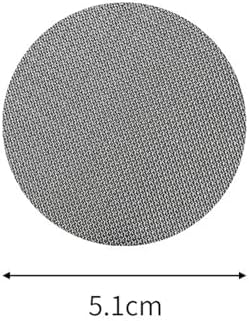 Reusable Coffee Filter Stainless Steel 51/53/58mm Espresso Puck Screen 150μm Mesh Plate Tool(5.1cm) - Image 2