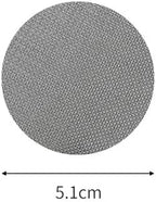 Reusable Coffee Filter Stainless Steel 51/53/58mm Espresso Puck Screen 150μm Mesh Plate Tool(5.1cm) - Image 2