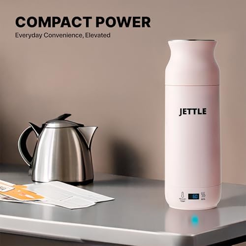 Jettle Portable Electric Kettle, Pink - Image 6