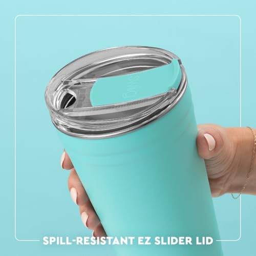 Swig Life 24oz Insulated Party Cup with EZ Slider Lid, Summer Salt - Image 4