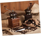Manual Coffee Bean Hand Vintage Style Burr Mill Grinder - Image 5