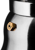 Alessi AAM33/6 - Design Espresso Coffee Maker, Aluminum and Thermoplastic Resin, 6 Cups, Black Handle - Image 4