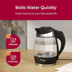 Mueller Living 1.8L Electric Kettle, Tea Kettle for Boiling Water - Image 5