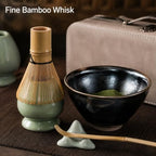 Song Dynasty Tea Set with Tea Whisk, Matcha Powder and Jian Zhan Bowl - Image 2