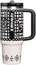 STANLEY Quencher ProTour Flipstraw Tumbler, 30 oz, Salt Papel Picado by Unknown
