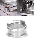 54mm Hands Free Dosing Funnel, Stainless Steel Coffee Powder Dosing Funnel, Rotatable Design with Lock for Easy Use, Compatible with Breville Barista Express Pro Touch Bambino Plus - Image 3