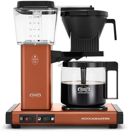 Technivorm Moccamaster 53631 KBGV Select 10-Cup Coffee Maker, Terracotta, 40 ounce, 1.25l by Unknown