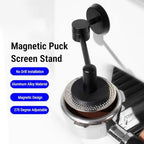 ciciglow Espresso Puck Screen Stand, Magnetic Coffee Puck Screen Holder, Italian Coffee Machine Accessory, Aluminum Alloy(Black) - Image 2