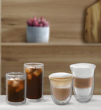 De'Longhi Double wall Cold Brew Glass Large, (10.1fl oz/300ml) Set of 2 - Image 4