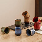 Ceramic Espresso Cups, Espresso Shot Cups, Double Shot Espresso Cups, Expresso Cups Set of 4, 4 oz - Image 6