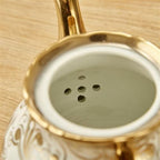 Water Pitcher Teapot Set Living Room Household European Ceramic Cup Heat-Resistant Cold Kettle Cold Kettle Water Cup Water Jug - Image 6