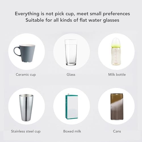9 Temperature Settings Electric Cup Warmer with Auto Shut Off Timer for Desk Coffee Tea Milk Beverage US Plug 110V Mug Heater - Image 6