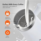 Automatic hot and Cold Milk frother Heater, Suitable for Latte, Coffee, hot Chocolate, Cappuccino Foam Machine - Image 3